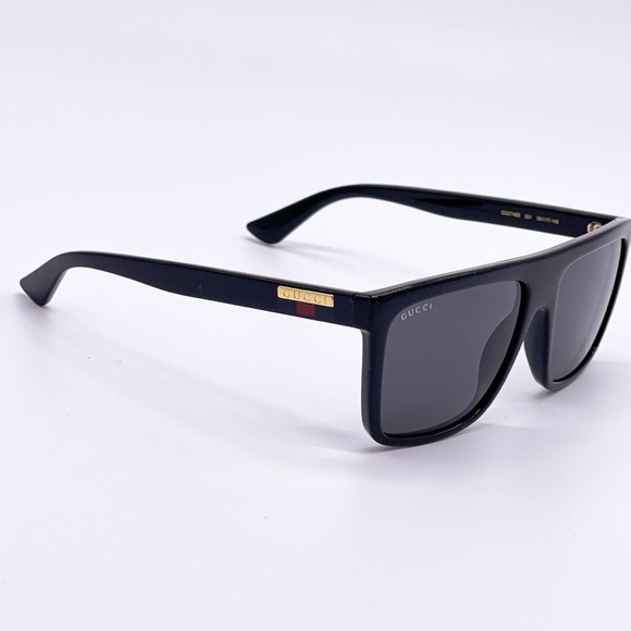 💯 - New Authentic Gucci Grey Browline unisex Sunglasses GG0748S 001 59.